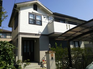 名古屋市　S様邸　外部塗装工事
