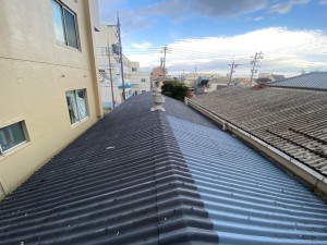 名古屋市　南区　S様　倉庫屋根改修工事