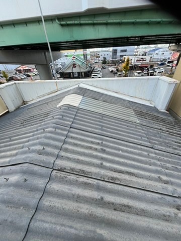 名古屋市　南区　S様　倉庫屋根改修工事施工前