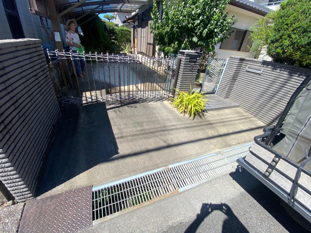 豊明市　K様邸　外構工事施工前