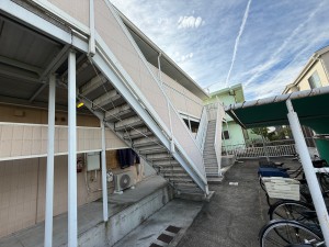 名古屋市港区　I様アパート　外壁塗装工事