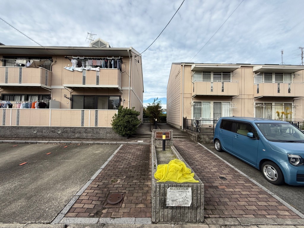 名古屋市港区　I様アパート　外壁塗装工事施工前