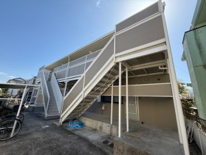 名古屋市港区　I様アパート　外壁塗装工事