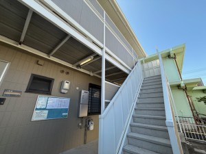 名古屋市港区　I様アパート　外壁塗装工事